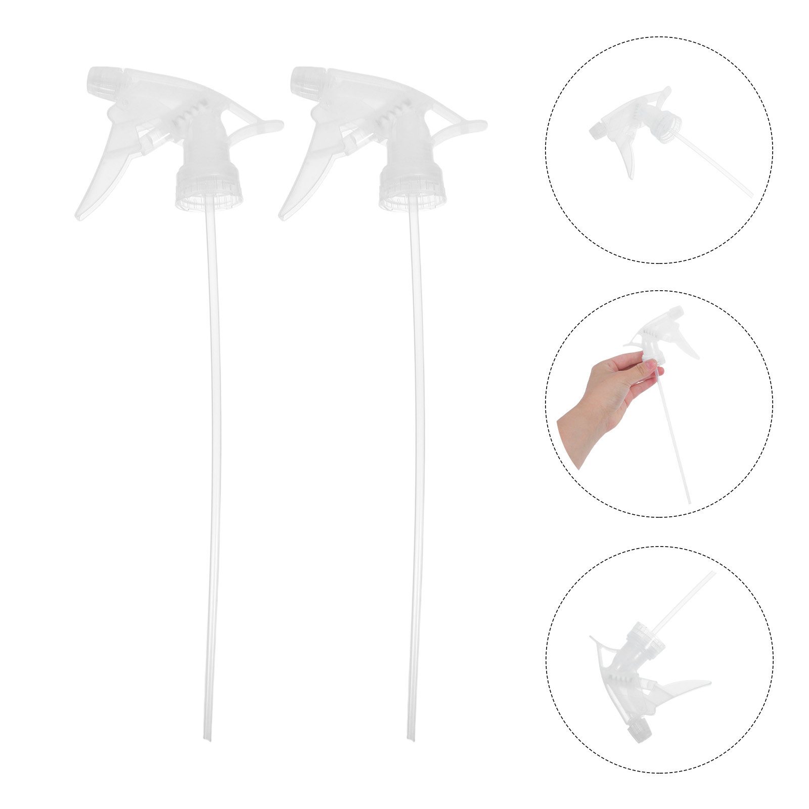 Misting Bottle Fine - 10 Adet Ayarlanabilir Sprey Başlığı, Şişeler