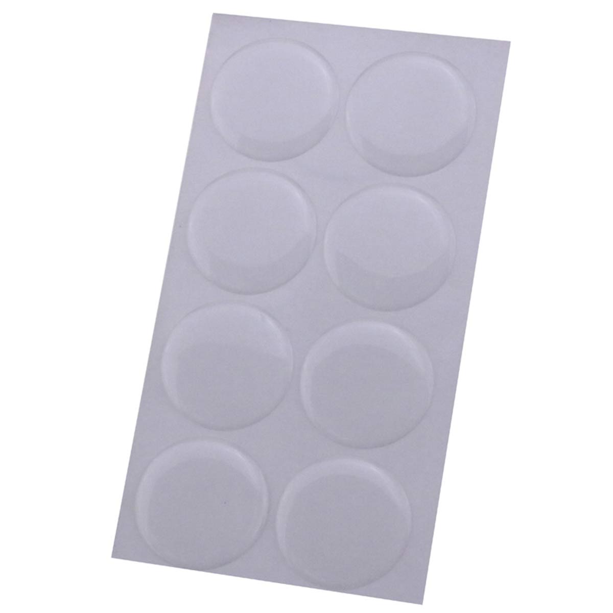 Plastic Dome Clear - 100 adet yeni şeffaf epoksi reçine