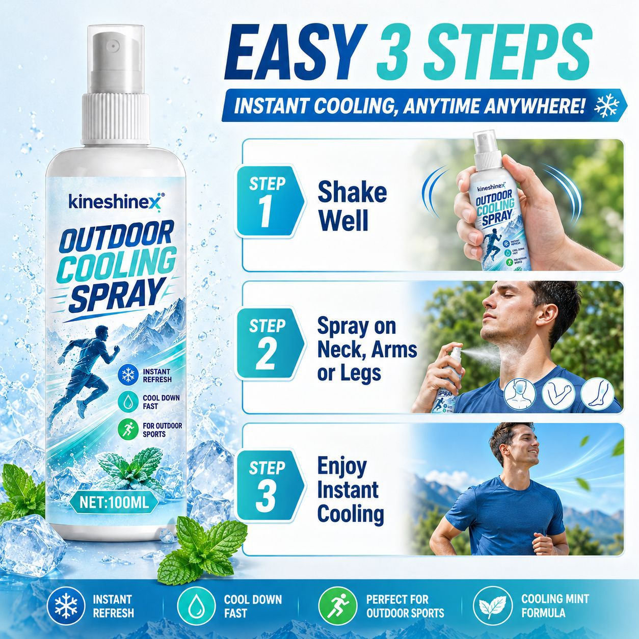 Dış Mekan Soğutma Spreyi 100ml - Misting Bottle Fine incelemesi ve fiyatı