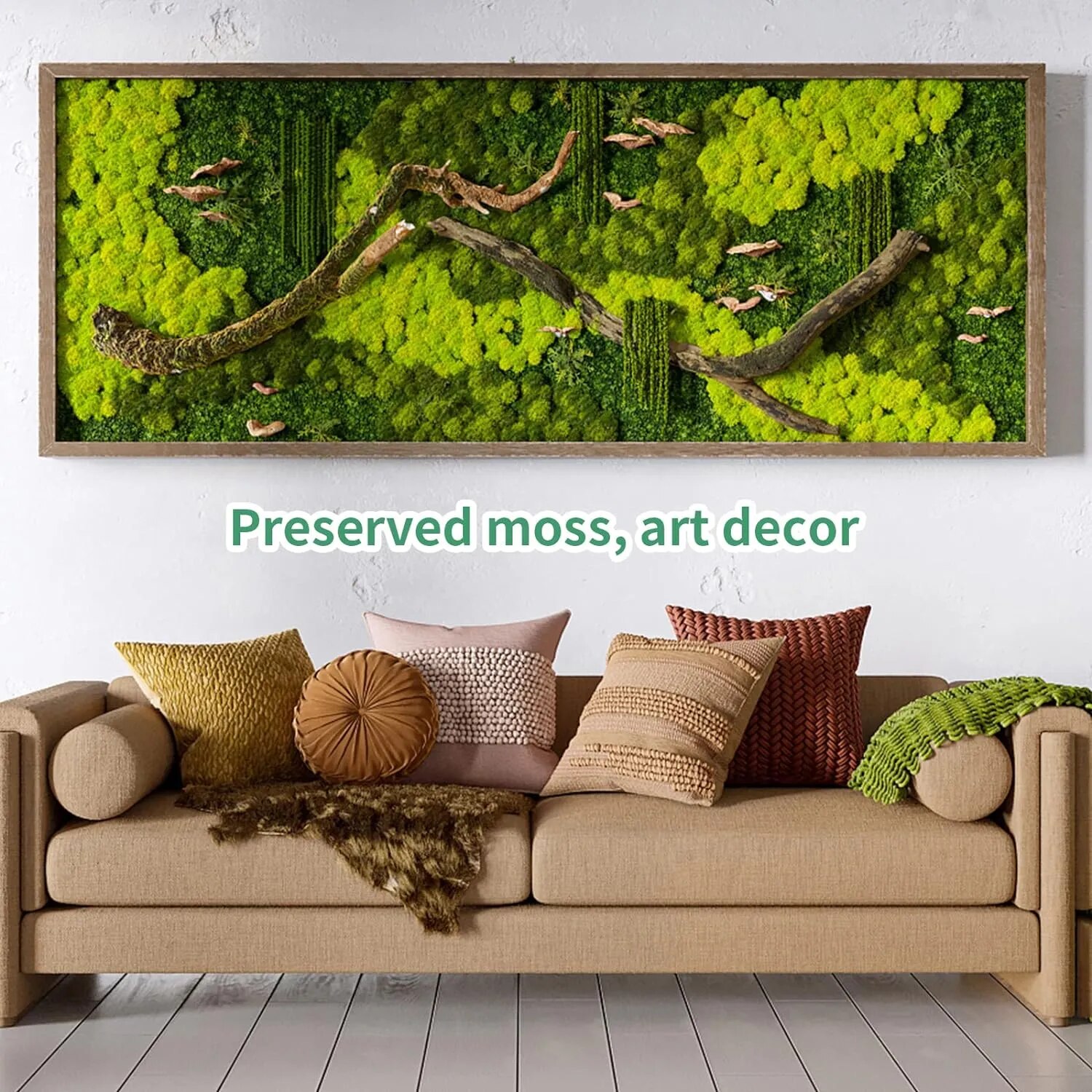 Yapay Yeşil Bitkiler Sonsuz Ya - Sphagnum Moss Dry incelemesi ve fiyatı