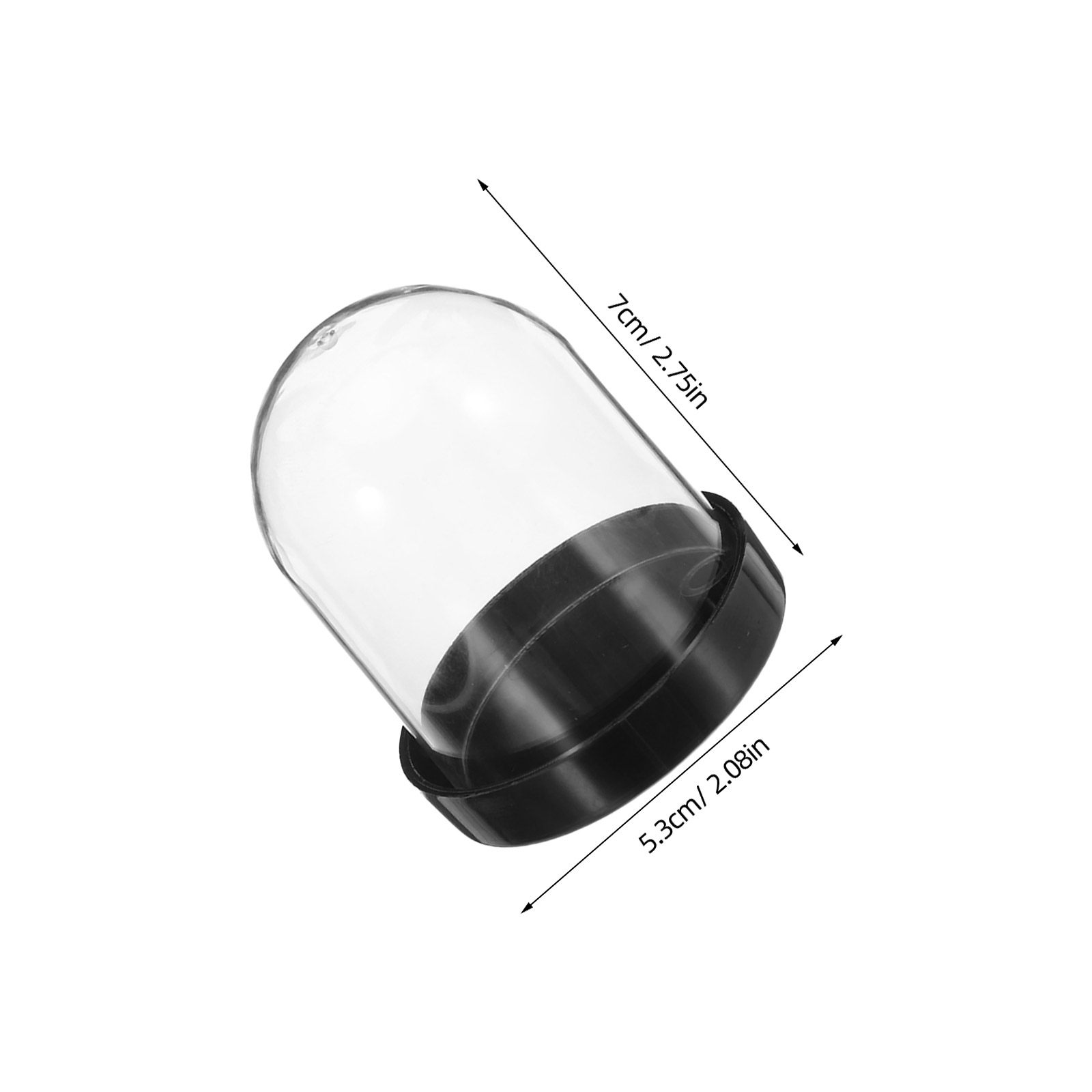 4 adet şeffaf mikro peyzaj kub - Plastic Dome Clear incelemesi ve fiyatı